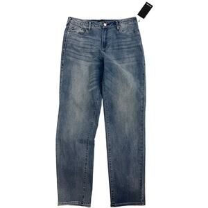 True Religion NWT 32x34 Sarah High Rise Straight Jeans